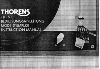 Thorens TD-160-Owners-Manual 